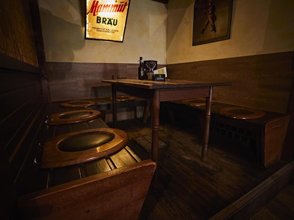Pension Ruessel-Pub Sangerhausen Buitenkant foto